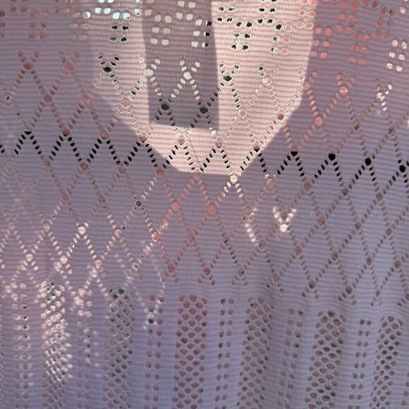 Fashion Formulas Pink Sheer Button Blouse Sleeveless Top Pants 3 Piece Set New S - Picture 15 of 16